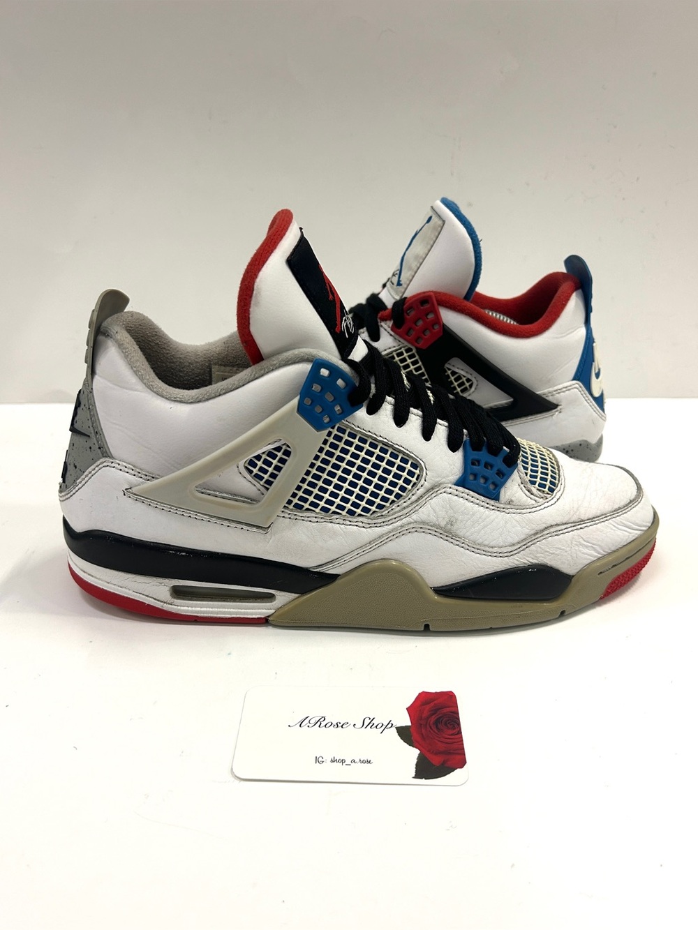 Nike Air Jordan 4 Retro ‘What The’ (CI1184 146) Shoes Size: 11 M